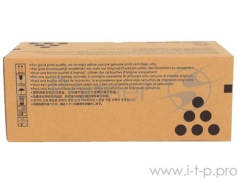 Тонер-картридж Ricoh тип SPC310E (407638/406348) черный 2800 отпечатков (для SP C320DN), 2500 отпечатков (для SP C242DN/C242SF), 2300 стр A4 (5%, ISO 2800, для SP C340/ C342DN), для Aficio SP C231SF/C232SF/ SP C231N/C232DN/C311N/C312DN/C320