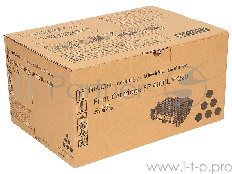 Принт-картридж Ricoh тип SP4100 черный, 15000 отпечатков, для Aficio SP 4100SF/4110SF/SP 4100N/4110N/SP 4210N/SP 4310N