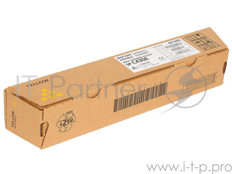 Тонер-картридж тип SP C430E желтый 15 К Aficio SP C430DN / SP C431DN