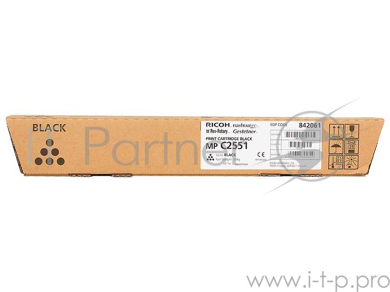 Расходные материалы Ricoh 841587/841504/842061 Картридж тип MPC2551HE, Black {Aficio MP C2051/C2551, (10000стр.)}