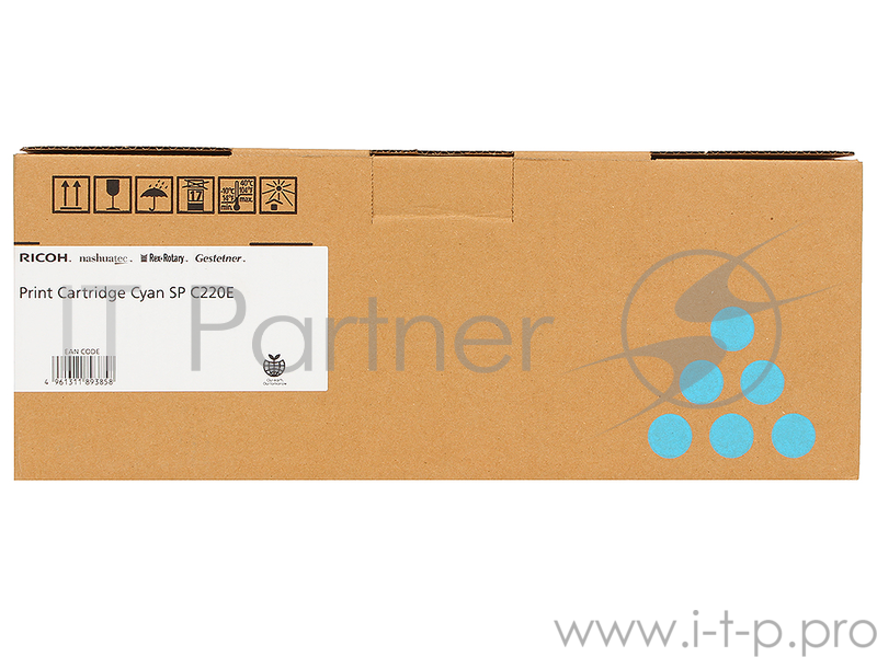Картридж Ricoh тип SP C220 голубой, 2300 отп., для Aficio SP C220S/C221SF/C222SF/ SP C220N/C221N/C222DN
