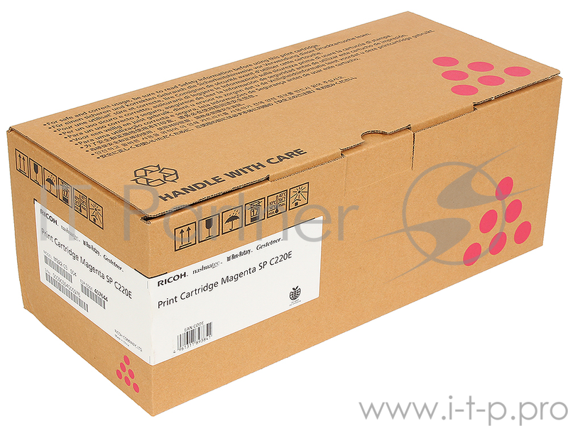 Картридж Ricoh тип SP C220 малиновый, 2300 отп., для Aficio SP C220S/C221SF/C222SF/ SP C220N/C221N/C222DN
