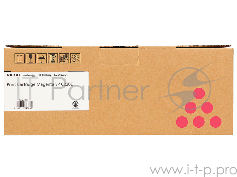 Картридж Ricoh тип SP C220 малиновый, 2300 отп., для Aficio SP C220S/C221SF/C222SF/ SP C220N/C221N/C222DN