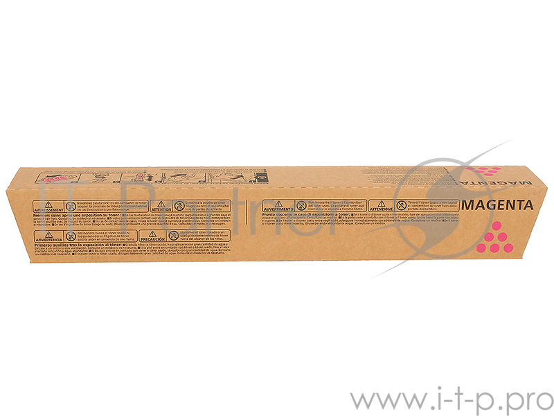 Расходные материалы Ricoh 841819 Тонер-туба тип MP3503, Magenta {Aficio MP C3003/C3503, (18000 стр)}