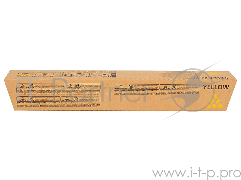 Расходные материалы Ricoh 841818 Тонер-туба тип MP3503, Yellow {Aficio MP C3003/C3503, (18000 стр)}