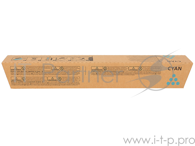 Расходные материалы Ricoh 841820 Тонер-туба тип MP3503, Cyan {Aficio MP C3003/C3503, (18000 стр)}