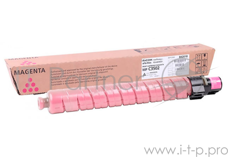 Тонер Ricoh Aficio MP C3002/C3502 малиновый, type MPC3502E (18K)