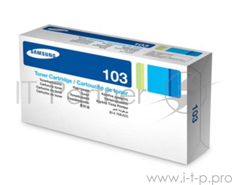 Тонер Картридж Samsung MLT-D103S черный для Samsung ML-2950ND/2955ND/2955DW (1500стр.)