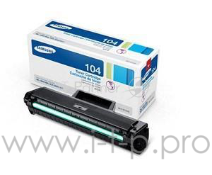 Тонер Картридж Samsung MLT-D104S черный для Samsung ML-1660/1665 (1500стр.)