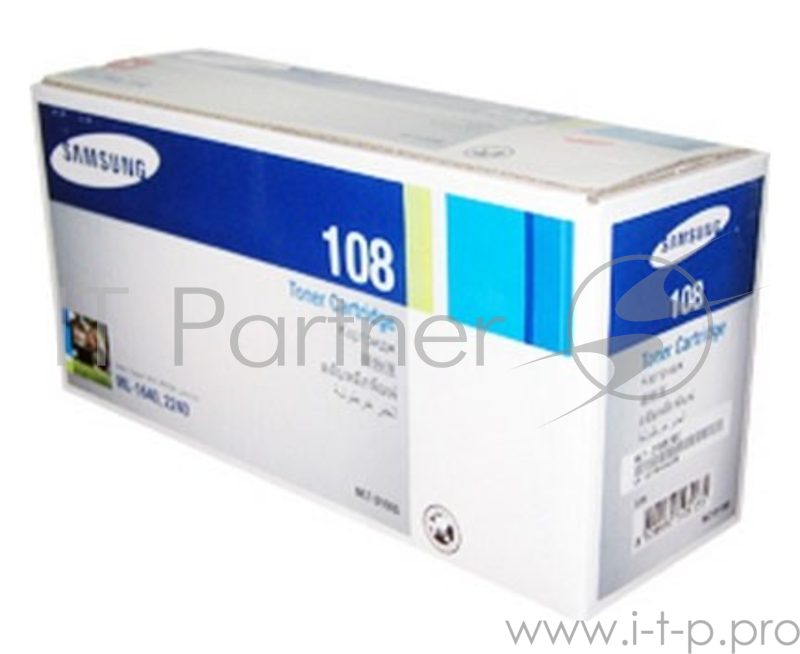 Тонер Картридж Samsung MLT-D108S черный для Samsung ML-1640/1641/2240/2241 (1500стр.)