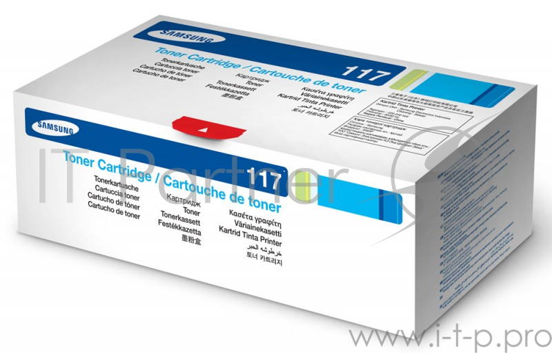 Тонер Картридж Samsung MLT-D117S черный для Samsung SCX-4650N/4655FN (2500стр.)