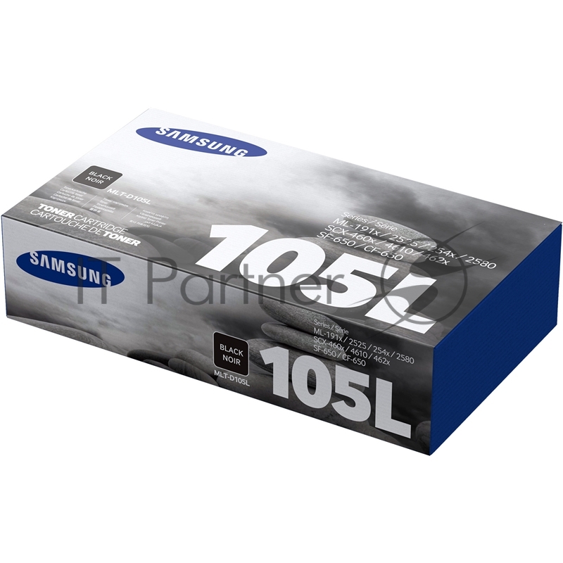 Тонер Картридж Samsung MLT-D105L черный для Samsung ML-1910/1950/SCX-4600/4623 (2500стр.)