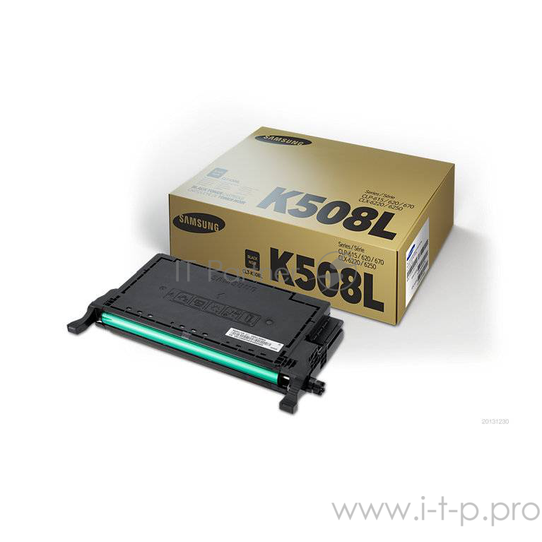 Тонер Картридж Samsung CLT-K508L черный для Samsung CLP-670ND (4000стр.)