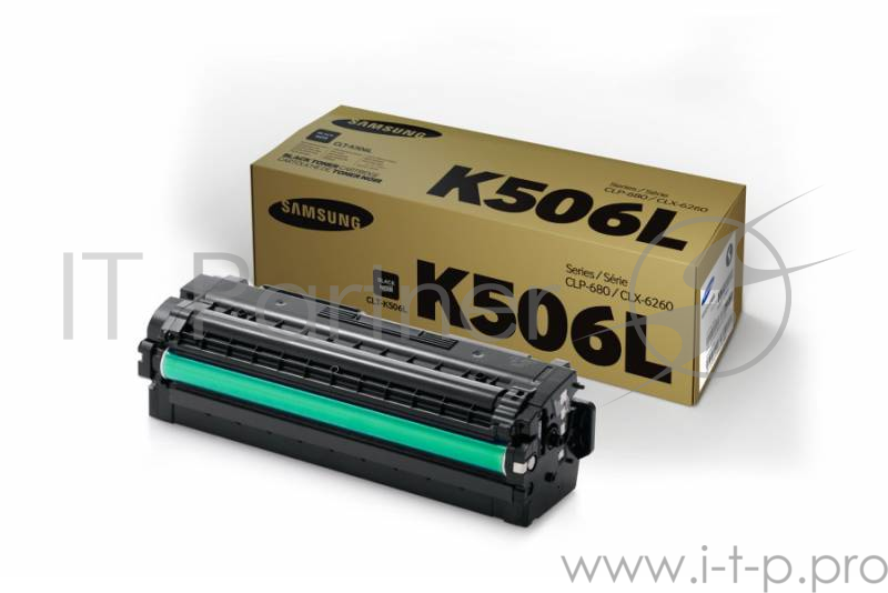 Тонер Картридж Samsung CLT-K506L/SEE черный для Samsung CLP-680/CLX-6260 (6000стр.)