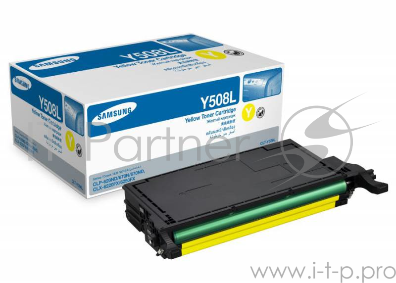 Тонер Картридж Samsung CLT-Y508L желтый для Samsung CLP-670ND (4000стр.)