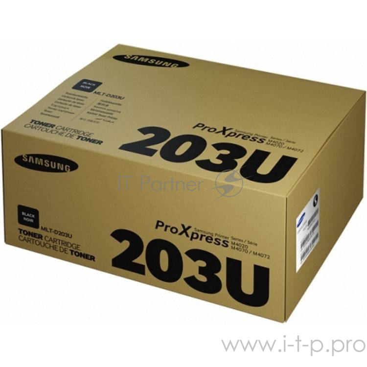 Тонер Картридж Samsung MLT-D203U черный для Samsung SL-M4020/M4070 (15000стр.)