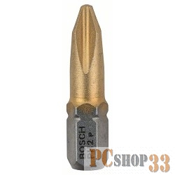 Биты Bosch 2607002488 25 БИТ 25ММ PH2 TIN