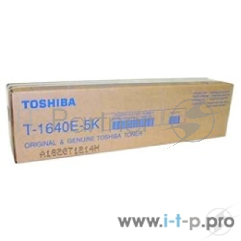 Расходные материалы Toshiba 6AJ00000023 Тонер T-1640E-5K, Black {e-Studio 163/165/166/167/203/205, (5 900 стр.)}