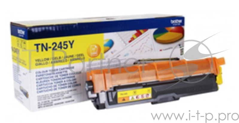 Тонер-картридж Brother TN245Y желтый, 2200 стр., для Brother HL3140/3170