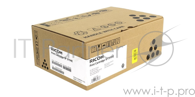 Принт-картридж Ricoh SP 311HE Black черный, 3500 стр., для SP 311DN/311DNw/311SFN/311SFNw/ SP 325DNw/SP 325SNw/SP325SFNw
