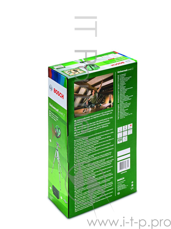 Лазерные дальномеры, уровни, детекторы Bosch UniversalLevel 2 Basic 0603663800