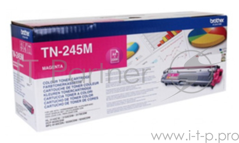 Тонер Картридж Brother TN245M пурпурный для Brother HL3140/3170 (2200стр.)