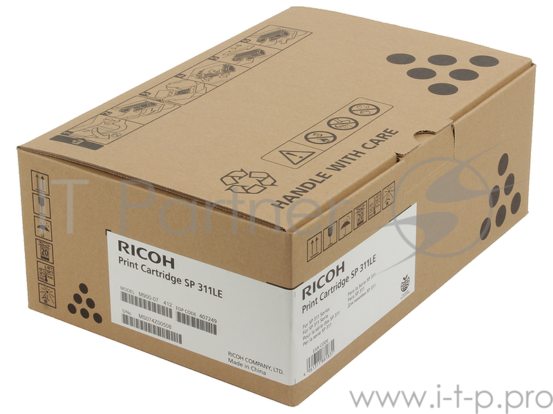 Принт-картридж Ricoh SP 311LE Black черный, 2000 стр., для SP 311DN/311DNw/311SFN/311SFNw