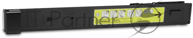 Тонер Картридж HP 827A CF302A желтый для HP CLJ Ent M880