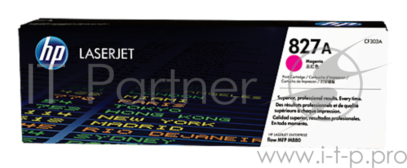 Тонер Картридж HP 827A CF303A пурпурный для HP CLJ Ent M880