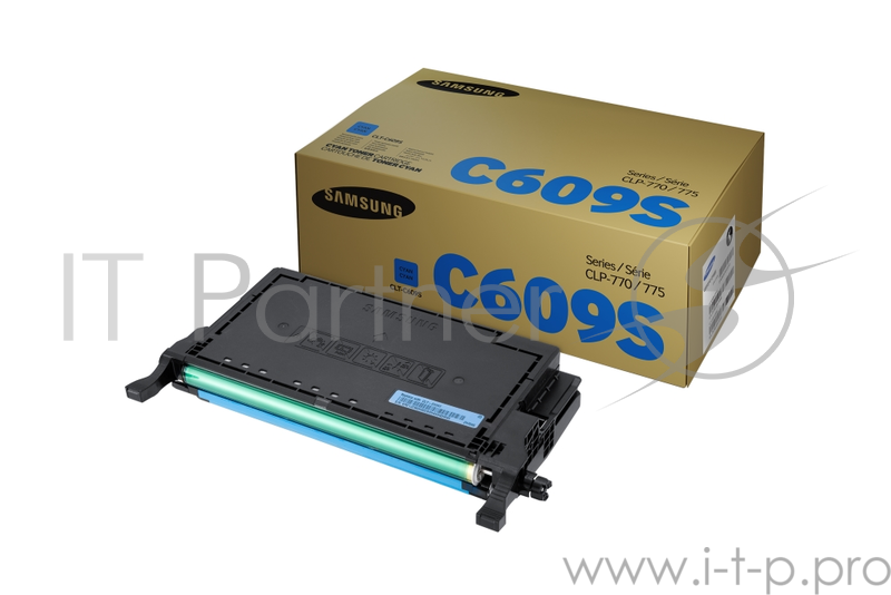 Тонер Картридж Samsung CLT-C609S/SEE голубой для Samsung CLP-770ND (7000стр.)