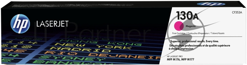 Тонер Картридж HP 130A CF353A пурпурный для HP M153/M176/M177