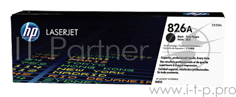 Тонер Картридж HP 826A CF310A черный для HP CLJ Ent M855