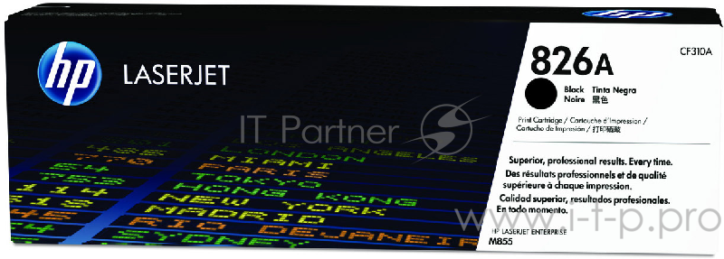 Тонер Картридж HP 826A CF310A черный для HP CLJ Ent M855