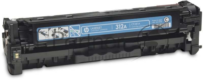 Тонер Картридж HP 312A CF381A голубой для HP CLJ Pro M476 (2400стр.)