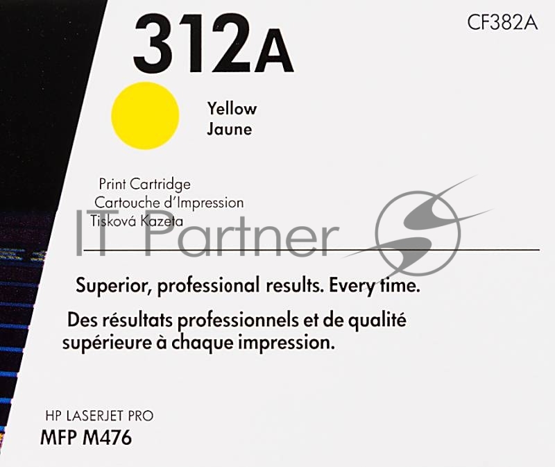 Тонер Картридж HP 312A CF382A желтый для HP CLJ Pro M476 (2400стр.)