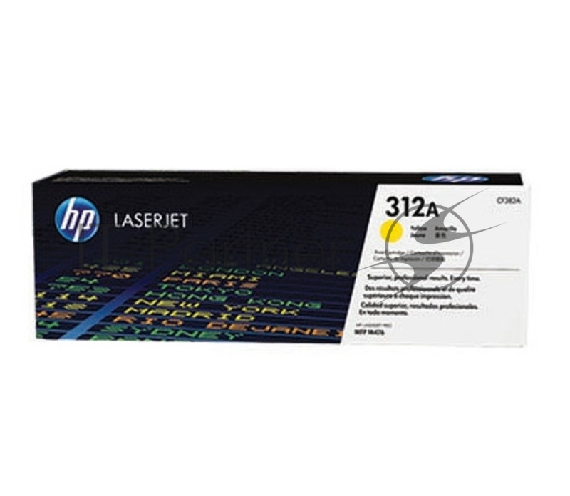 Тонер Картридж HP 312A CF382A желтый для HP CLJ Pro M476 (2400стр.)