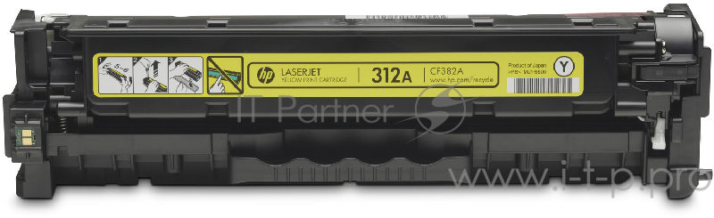 Тонер Картридж HP 312A CF382A желтый для HP CLJ Pro M476 (2400стр.)