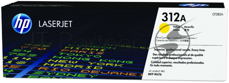 Тонер Картридж HP 312A CF382A желтый для HP CLJ Pro M476 (2400стр.)