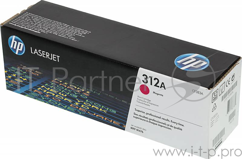 Тонер Картридж HP 312A CF383A пурпурный для HP CLJ Pro M476 (2400стр.)