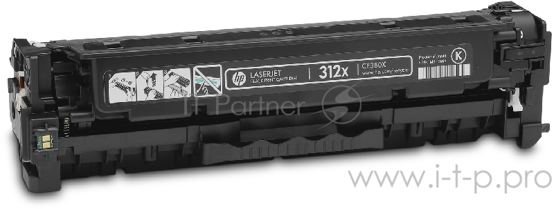 Тонер Картридж HP 312A CF380X черный для HP CLJ Pro M476 (4400стр.)