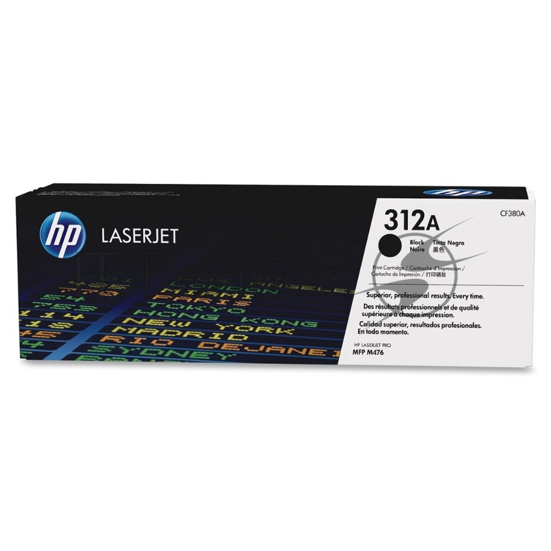 Тонер Картридж HP 312A CF380A черный для HP CLJ Pro M476 (2400стр.)