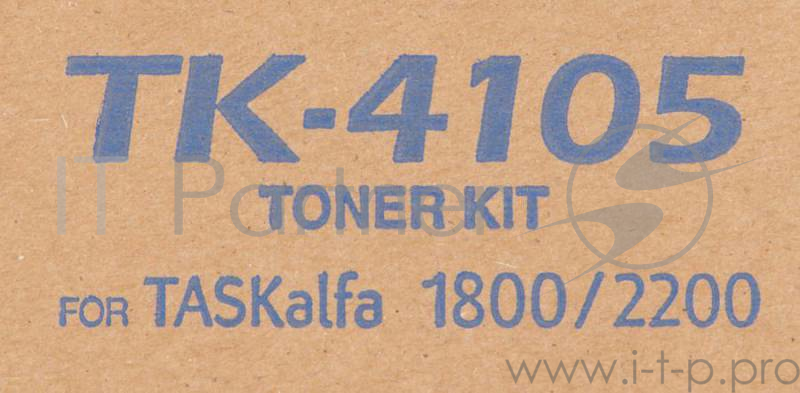 Тонер-картридж Kyocera TK-4105 (1T02NG0NL0), Black черный, 15000 стр, для TASKalfa 1800/2200/1801/2201
