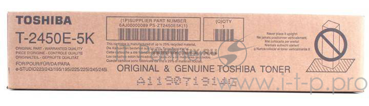 Тонер Toshiba E-studio 195/223/225/243/245 5.9k (т.) T-2450E5K (o)