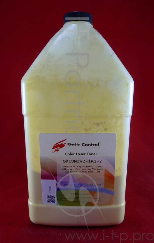 Тонер OKI C610/ C810/ C830 Yellow универсальный (фл., 1кг) SC