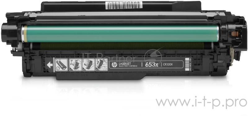 Тонер Картридж HP 653X CF320X черный для HP CLJ Flow M680z/M651dn/M651n/M651xh/M680 (20000стр.)