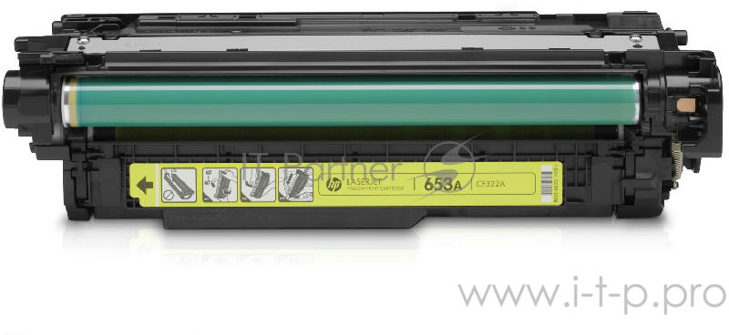 Тонер Картридж HP 653A CF322A желтый для HP MFP M680 (16000стр.)