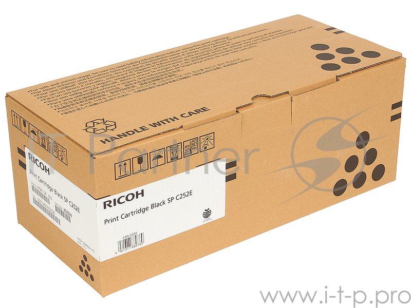 Принт-картридж тип SP C252E (4.5K) черный Ricoh SP C252DN/C252SF