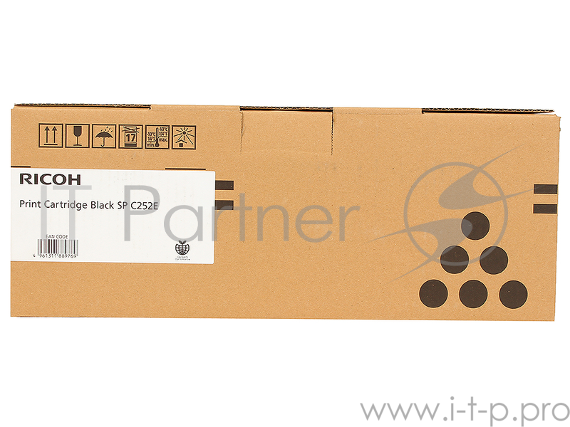 Принт-картридж тип SP C252E (4.5K) черный Ricoh SP C252DN/C252SF