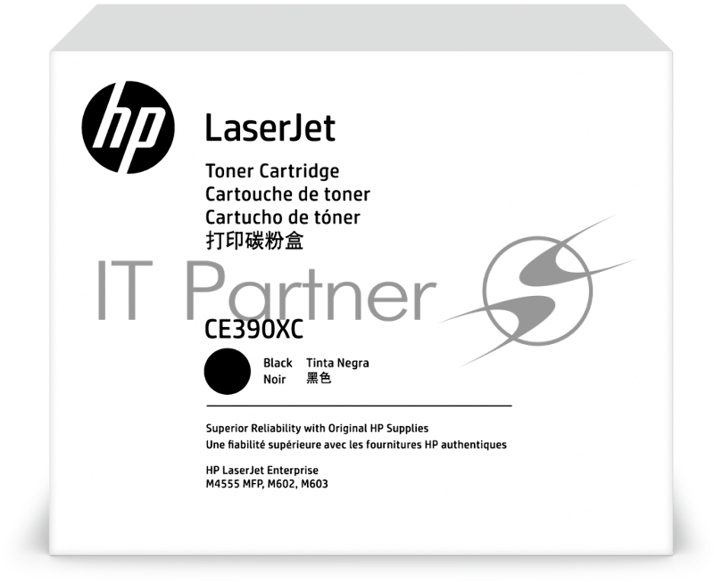 Тонер-картридж HP LaserJet CE390X Contract Black Print Cartridge