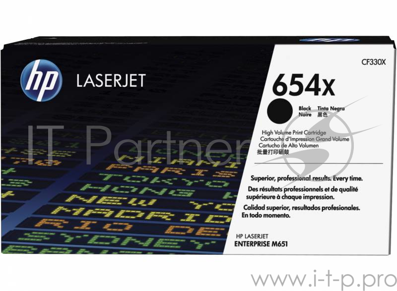 Тонер Картридж HP CF330X черный для HP CLJ Flow M680z/M651dn/M651n/M651xh/M680 (20500стр.)